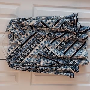 Multicolored paisley blouse. Purchased from Stitch Fix